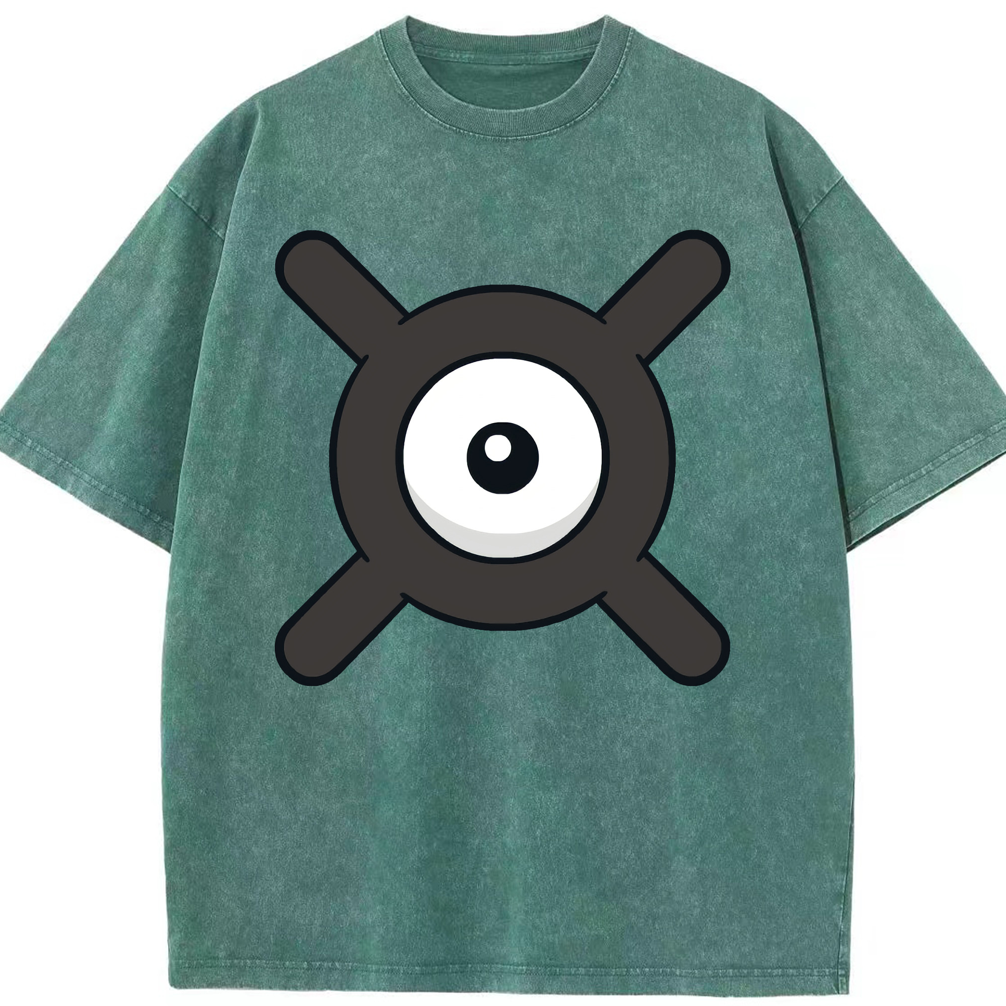 （画像用） ポケットモンスター Pokémon 綿100% ヴィンテージ風 半袖Tシャツ（フロントプリント）